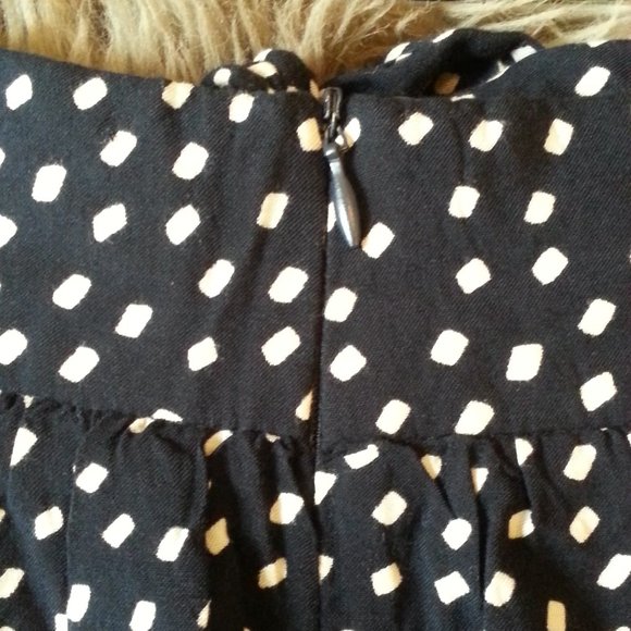 Red Berry navy blue polka dot dress shorts - size XS/S - Picture 4 of 7